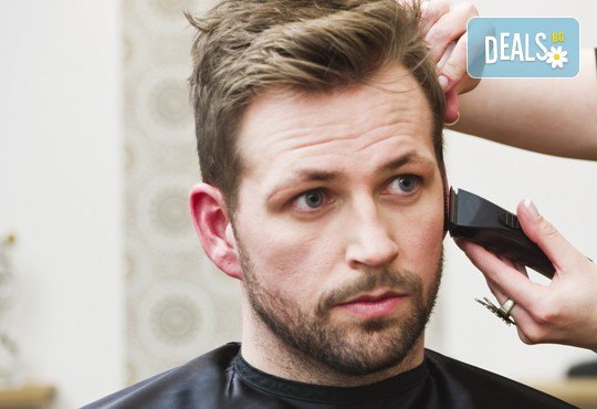 Супер стайлинг само за мъже! Мъжко подстригване, измиване, стилизиране, оформяне на брада и вежди в салон Моатаз Стайл! - Снимка 10