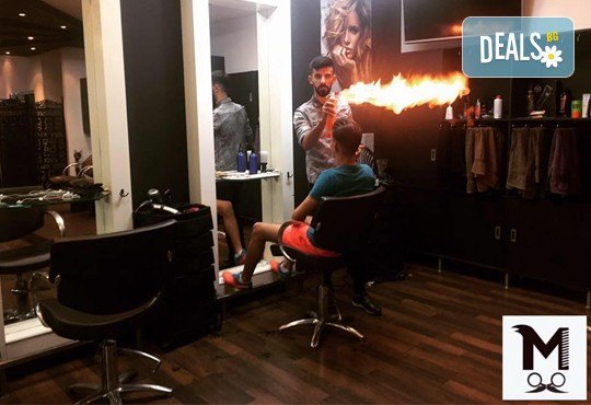 Супер стайлинг само за мъже! Мъжко подстригване, измиване, стилизиране, оформяне на брада и вежди в салон Моатаз Стайл! - Снимка 1