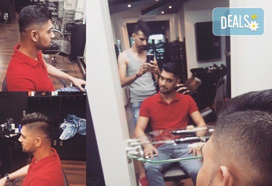 Подстригване, масажно измиване и оформяне със сешоар - прав или букли в салон за красота Моатаз Стайл! - Снимка 7