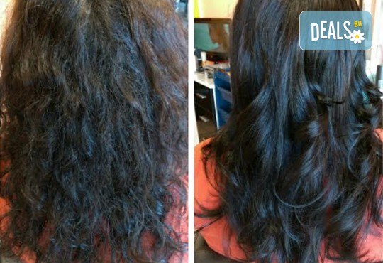 Боядисване с Keune, измиване, маска на Keune според типа коса и оформяне на прическа със сешоар от Ивани Стил! - Снимка 3