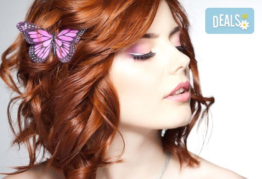 Боядисване с Keune, измиване, маска на Keune според типа коса и оформяне на прическа със сешоар от Ивани Стил! - Снимка 1