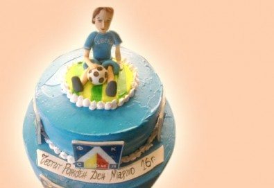 Торти за футболни фенове, геймъри и почитатели на спорта от Сладкарница Джорджо Джани