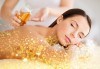 Лечебен детоксикиращ Gold Honey масаж с мед и дълбокотъканен масаж на гръб с олио Bio Gold в Wellness Center Ganesha! - thumb 2