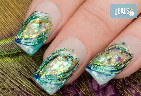 Ново! Дълготраен и красив маникюр с изграждаща ноктопластика с триизмерен ефект в салон Професионален усет - Снимка 3