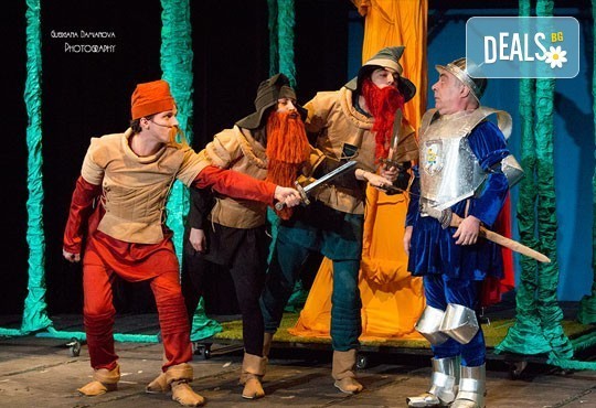 Каним Ви на смешна и забавна Приказка за Рицаря без кон- в Младежки театър на 05.11 от 11ч., 1 билет - Снимка 1