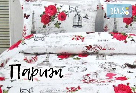 За сладки сънища! Луксозен спален комплект за приста, изработен от хасе - 100% памук от Шико - ТВ! - Снимка 3