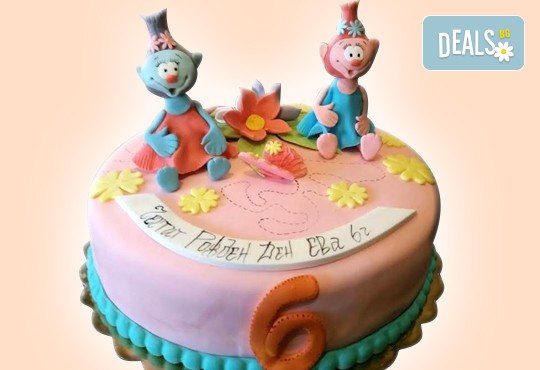 Детски торти MAX цветове с 2, 3 или 4 фигурки, фотодекорация и апликация по дизайн на Сладкарница Джорджо Джани! - Снимка 12