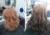 Масажно измиване, терапия според типа коса, изсушаване,оформяне на прическа със сешоар, обем в корена и плитка в Studio V! - thumb 4
