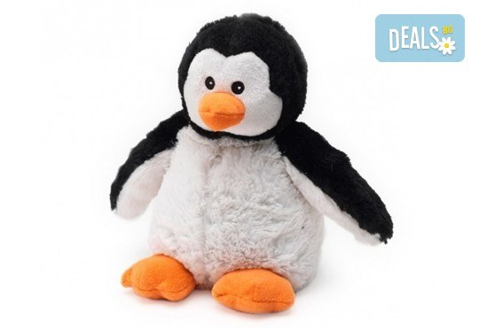 Плюшен нагряващ се Пингвин Cozy Plush Pengiun Warmies - Снимка 1
