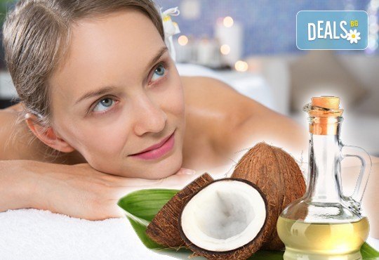 Релаксиращ масаж на цяло тяло със 100% натурално масло по избор - кокос или авокадо в салон за красота Мария Магдалена - Снимка 2