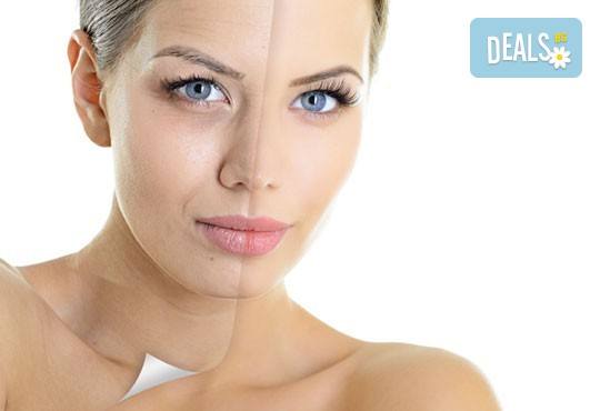 Почистване на лице и колагенова мезотерапия с био козметика на водещата немска фирма Dr. Spiller, Козметично студио Beauty! - Снимка 2