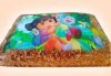 Детска торта 16 парчета със снимка на любим герой, декорация и надпис пожелание от Muffin House! - thumb 3