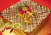 С вкус на Коледа - шоколадова торта Нутела с вкусен шоколад, бисквити и маскарпоне, красива коледна играчка, свещички, надпис и кутия от Лагуна - thumb 1