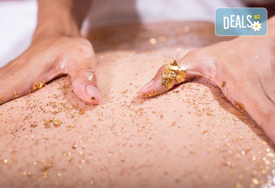 Освободете се от напрежението и се отпуснете с ароматерапевтичен масаж на цяло тяло с арган и злато в Лаура Стайл! - Снимка 2