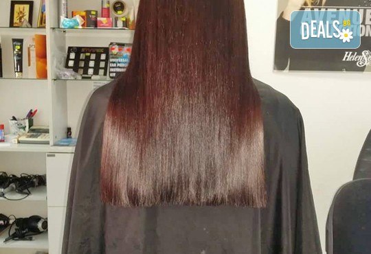 Оставете грижата за косата на професионалистите - боядисване на коса с боя на клиента в салон Госпожица Ножица, Варна - Снимка 4