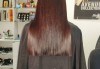 Оставете грижата за косата на професионалистите - боядисване на коса с боя на клиента в салон Госпожица Ножица, Варна - thumb 4