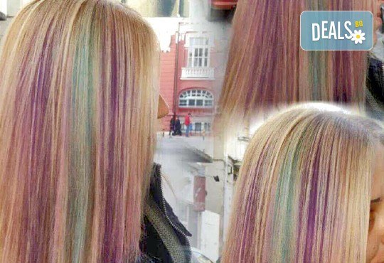Оставете грижата за косата на професионалистите - боядисване на коса с боя на клиента в салон Госпожица Ножица, Варна - Снимка 3