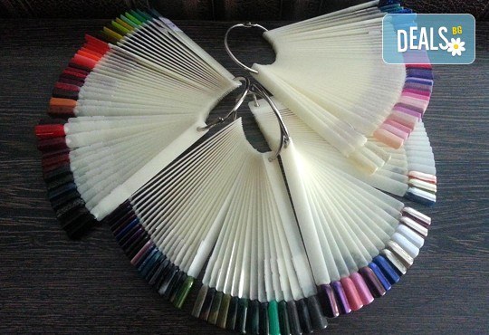 Класически маникюр или френски с гел лак BlueSky, Gelish или термо гел лак, магнитен гел лак, 4 декорации или 3D елементи за вграждане и СПА терапия - Снимка 7