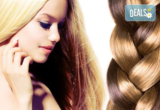 Кичури с термофолио или балеаж с оформяне на прическа със сешоар и плитка в Studio V, Пловдив! - Снимка 2