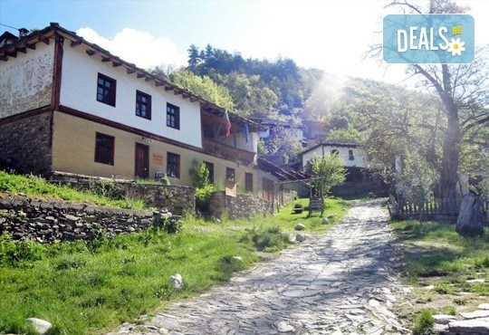 Почивка през зимата край Гоце Делчев! 2 или 3 нощувки за двама в двойна стая от Комплекс Еко къщи Лещен, с. Лещен! - Снимка 1