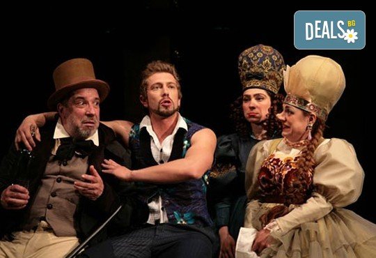 Гледайте Калин Врачански и Мария Сапунджиева в Ревизор в Театър ''София'' на 02.03. от 19 ч, билет за един - Снимка 2