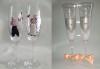 Ръчно рисувани и декорирани ритуални чаши или декорирани комплекти по избор за Вашата неповторима сватба от Ателие МатуреАрт - thumb 5