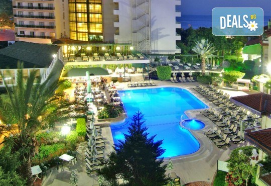 Великден в Анталия на супер цена! 5 нощувки на база All Inclusive в Gardenia Beach 4*, двупосочен билет за директен чартърен полет, летищни такси и трансфери - Снимка 4