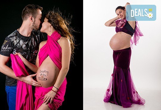 60-минутна фотосесия за бременни в студио с включени аксесоари и ефекти от Chapkanov photography! - Снимка 3