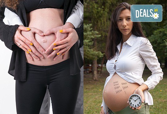 60-минутна фотосесия за бременни в студио с включени аксесоари и ефекти от Chapkanov photography! - Снимка 7