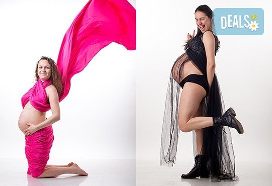 60-минутна фотосесия за бременни в студио с включени аксесоари и ефекти от Chapkanov photography! - Снимка 4