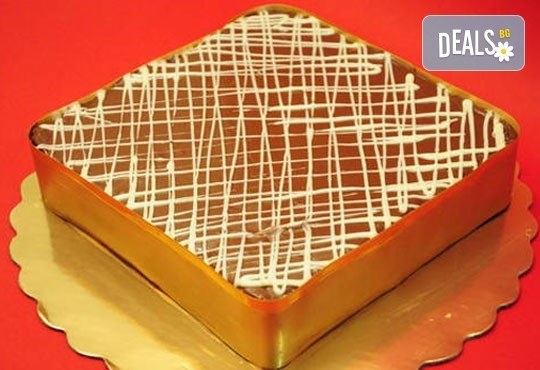 Торта Нутела с шоколад, бисквити и маскарпоне от Виенски салон Лагуна! Предплати 1лв. - Снимка 1