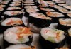 Вкус от Азия! 1.300 кг. кимбап корейско суши: 65-70 хапки с херинга, сьомга, сурими, нори и зеленчуци от Sun of Asia в центъра на София! - thumb 7