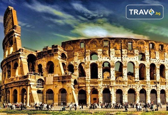 Потвърдена самолетна екскурзия до Рим - сърцето на Италия! 3 нощувки със закуски в хотел 3*, самолетен билет, трансфери и панорамна обиколка! - Снимка 1