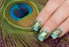Ноктопластика чрез изгаждане с акрил, лакиране и 4 рисувани арт декорации по избор с продукти на SNB и Bluesky от салон Superlativ Beauty House - thumb 2