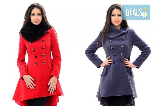 Сезонно намаление! Бъдете стилни по всяко време с висококачествено палто в цвят по избор от Модна къща Ревю! - Снимка 1