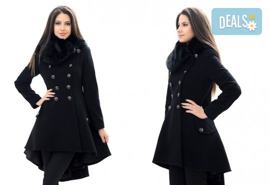 Сезонно намаление! Бъдете стилни по всяко време с висококачествено палто в цвят по избор от Модна къща Ревю! - Снимка 2