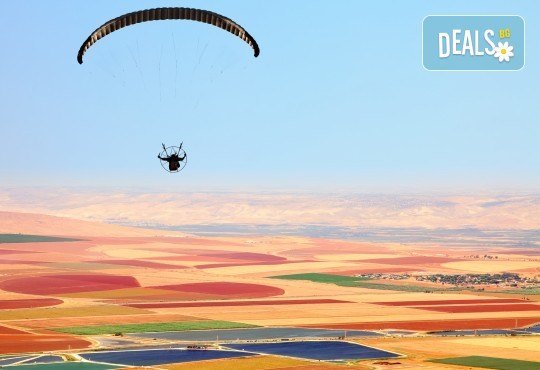 Тандемен полет с двуместен парапланер на 5 км от София + заснемане с HD GoPro action камера от Extreme sport! - Снимка 3