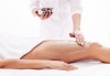 Антицелулитна терапия с бяла глина и кафе в съчетание с антицелулитен масаж, инфраред сауна одеало и силнозагряващи масла в Spa център Senses Massage & Recreation! - thumb 1