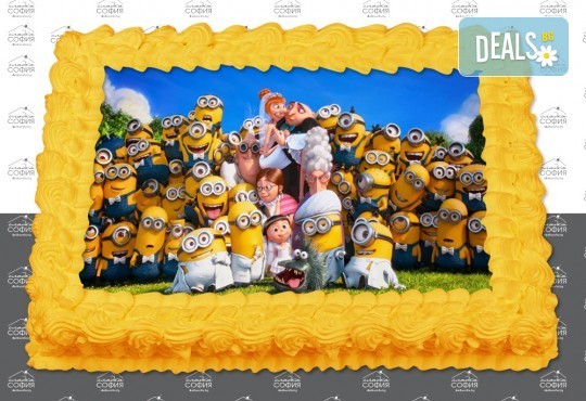 Изненадайте своя малчуган! Детска торта с картинка на любим герой и пълнеж по избор + безплатна доставка от Сладка София! - Снимка 8