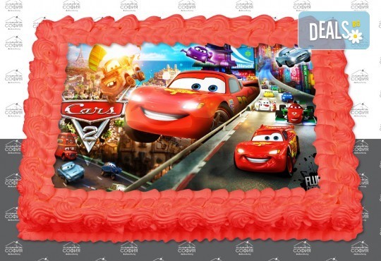 Изненадайте своя малчуган! Детска торта с картинка на любим герой и пълнеж по избор + безплатна доставка от Сладка София! - Снимка 7