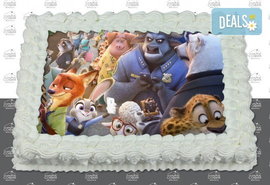 Изненадайте своя малчуган! Детска торта с картинка на любим герой и пълнеж по избор + безплатна доставка от Сладка София! - Снимка 12
