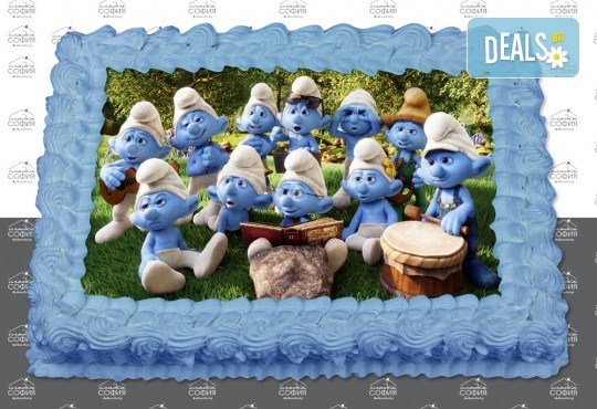 Изненадайте своя малчуган! Детска торта с картинка на любим герой и пълнеж по избор + безплатна доставка от Сладка София! - Снимка 20