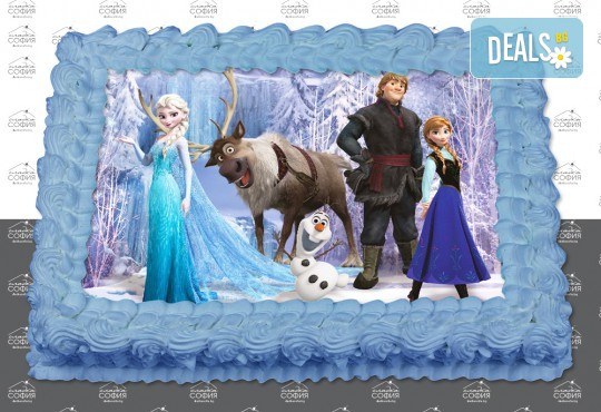 Изненадайте своя малчуган! Детска торта с картинка на любим герой и пълнеж по избор + безплатна доставка от Сладка София! - Снимка 4