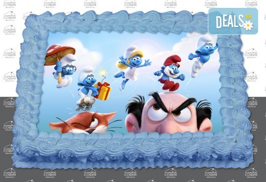 Изненадайте своя малчуган! Детска торта с картинка на любим герой и пълнеж по избор + безплатна доставка от Сладка София! - Снимка 18