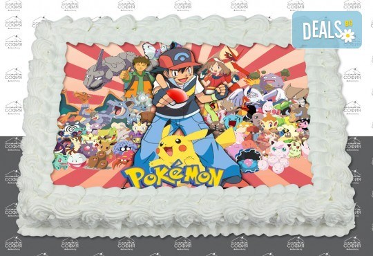Изненадайте своя малчуган! Детска торта с картинка на любим герой и пълнеж по избор + безплатна доставка от Сладка София! - Снимка 14