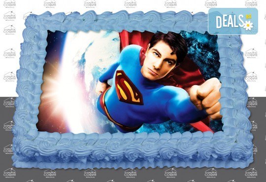 Изненадайте своя малчуган! Детска торта с картинка на любим герой и пълнеж по избор + безплатна доставка от Сладка София! - Снимка 5