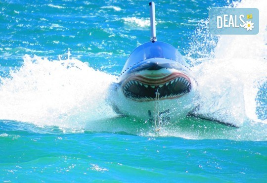 Уникално и единствено по рода си 15-минутно гмуркане с най-новия атракцион Акула в Слънчев бряг - Снимка 3