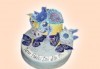 Цветя! Празнична торта с пъстри цветя, дизайн на Сладкарница Джорджо Джани - thumb 18