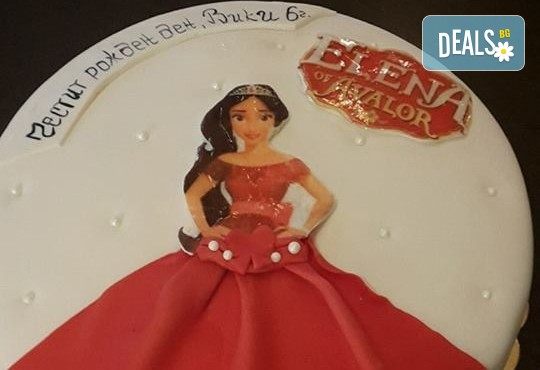 За момичета! Красиви детски торти за момичета с принцеси и приказни феи + ръчно моделирана декорация от Сладкарница Джорджо Джани - Снимка 3
