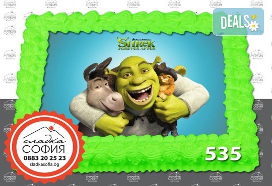 Изненадайте своя малчуган! Детски торти с картинки на любим герой и пълнеж по избор, надпис и кутия от Сладка София! - Снимка 8